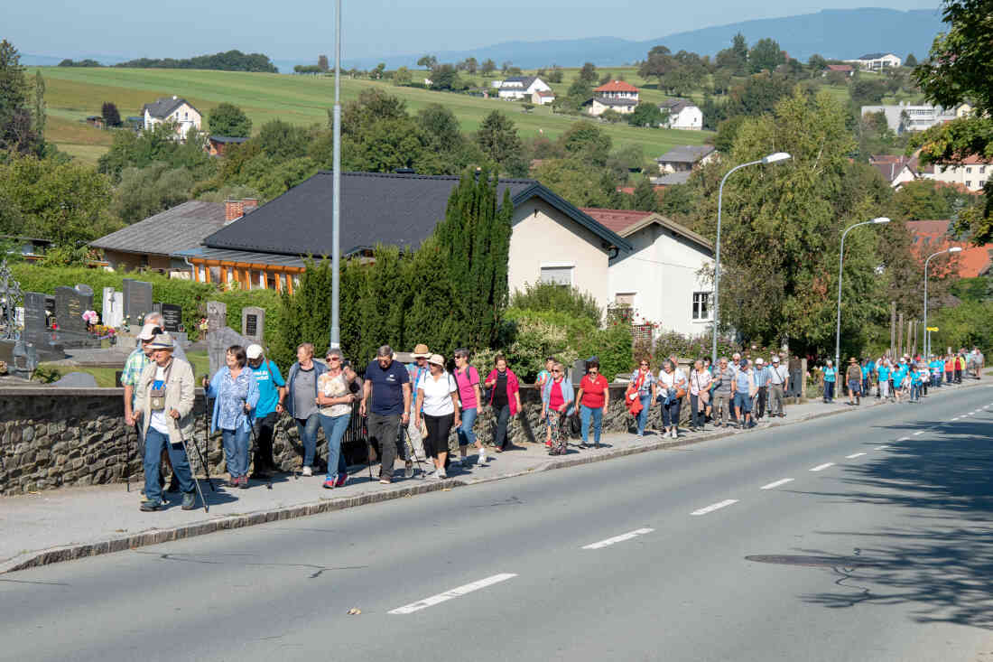 Ökumänischer Bezirkswandertag der Senioren, in Oberschützen 2021