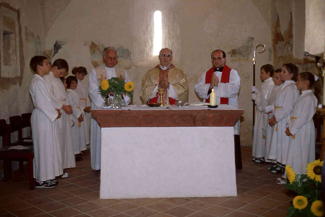 Kirchweihfeier in der rk. Friedhofskirche in Oberschützen 1993