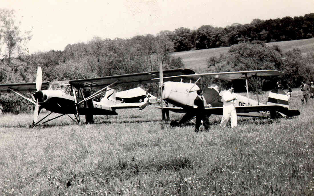 Großflugtag in Oberschützen, 12. Mai 1957