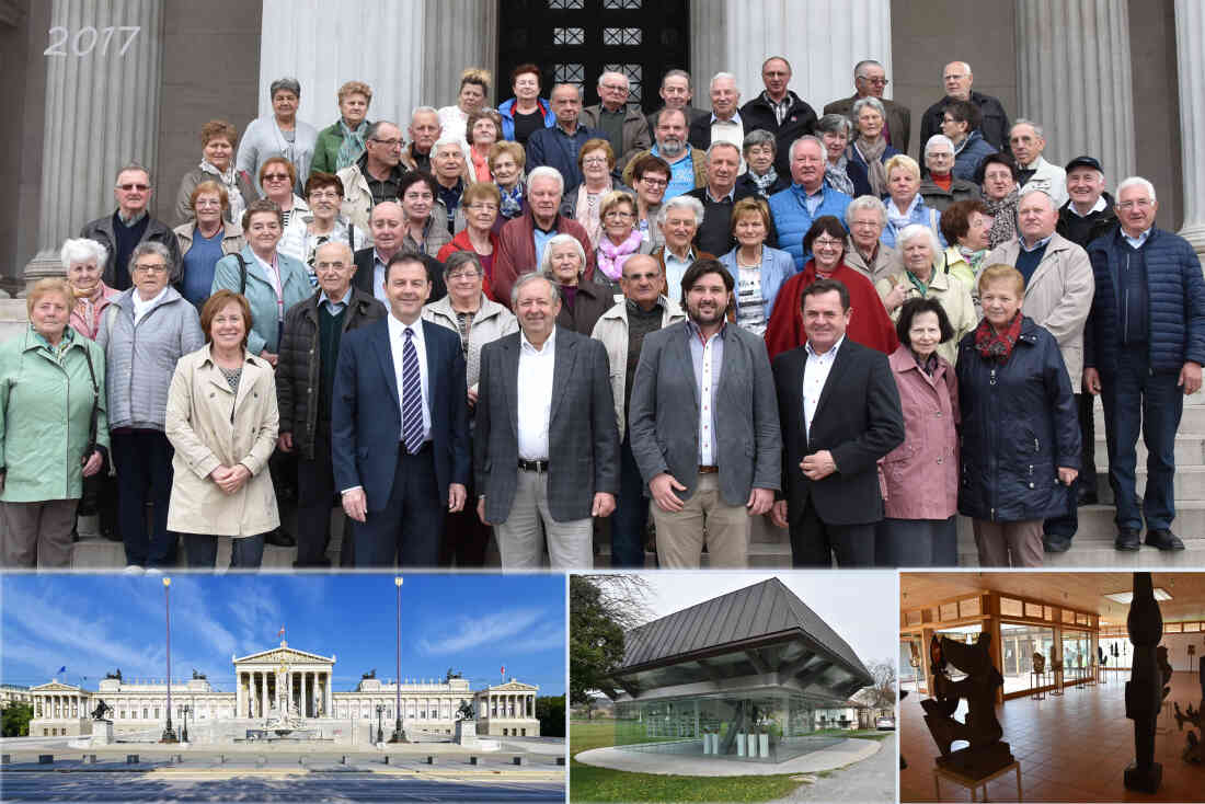 Unsere Senioren im Parlament, 2017, samt Besuch Museum Wanda Bertoni