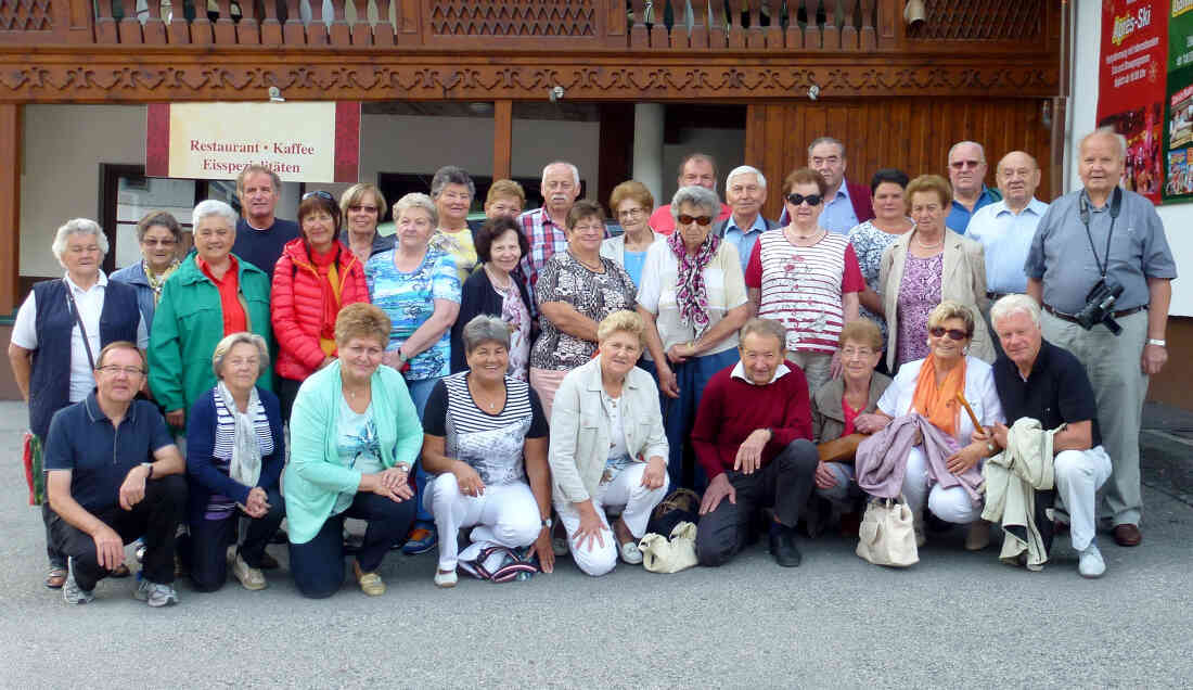 Seniorenbund Oberschützen - Zillertal, 19. - 22. Aug. 2015