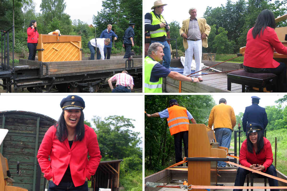 Ein Dorf voll Musik 2008 - Bahnhof Oberschützen