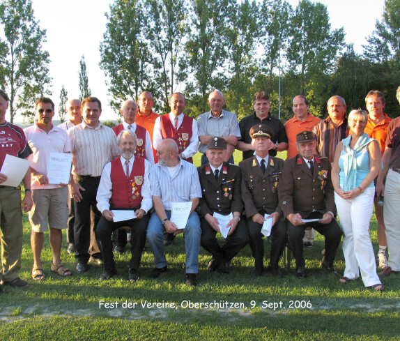 Fest der Vereine, Oberschützen, 9. Sept. 2006