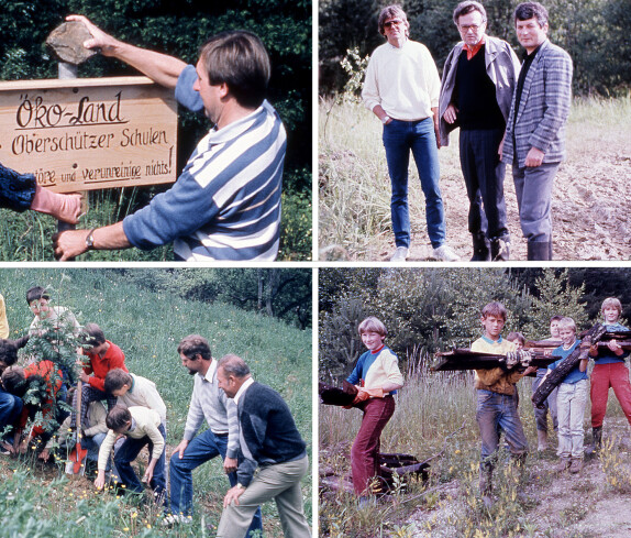 Ökoland in Sandgrube Oberschützen (Initiator: Josef Weinzettl)