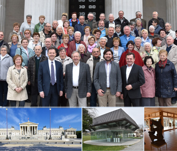 Unsere Senioren im Parlament, 2017, samt Besuch Museum Wanda Bertoni