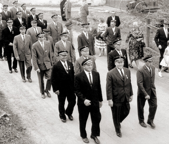 Gesangsverein Oberschützen - Fahnenweihe 1962