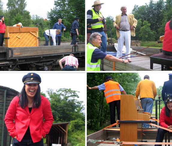 Ein Dorf voll Musik 2008 - Bahnhof Oberschützen