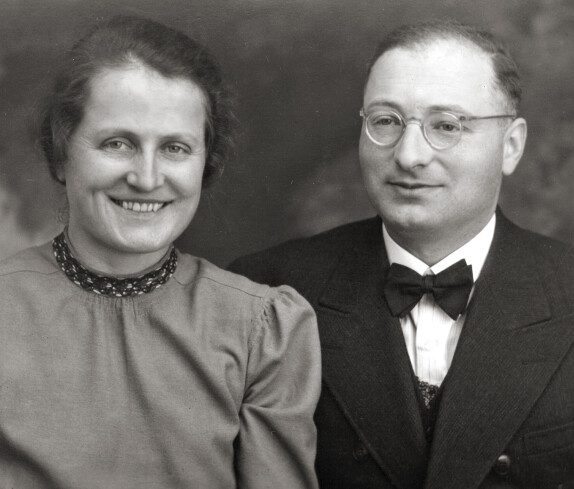 Pfarrer Kurt Tepperberg mit seiner Gattin Annemarie