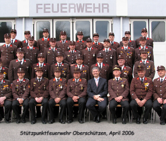 Stützpunktfeuerwehr Oberschützen 2006, Kdt Julius(Jussi) Winkler
