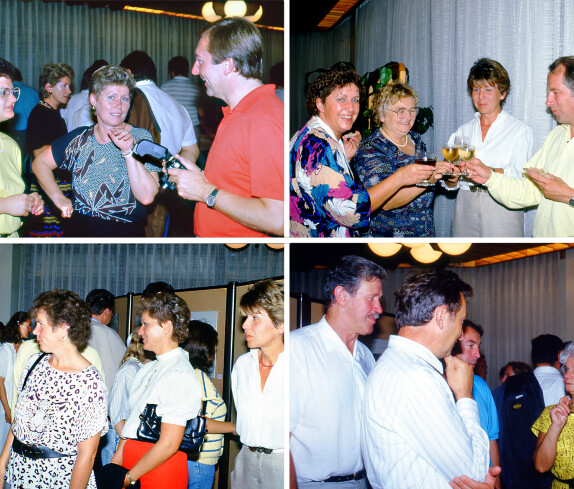 Fotoausstellung in Oberschützen, 14. Sept.  1987