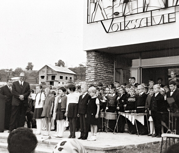 Einweihung Volksschule Oberschützen, 1966