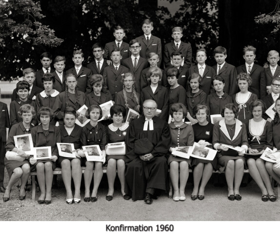 Konfirmation 1960, Pfarrer Kurt Tepperberg
