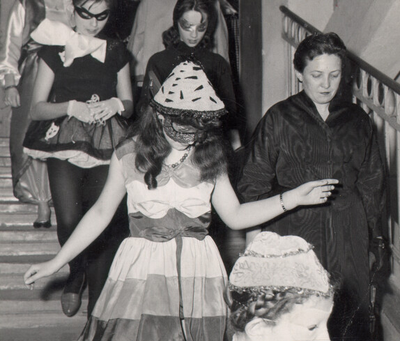 Maskenball im Konvikt, späte 50er Jahre