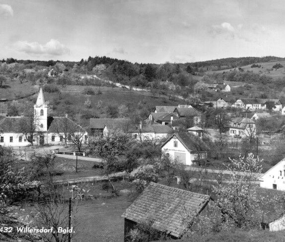 Ortsansicht von Willersdorf 1969