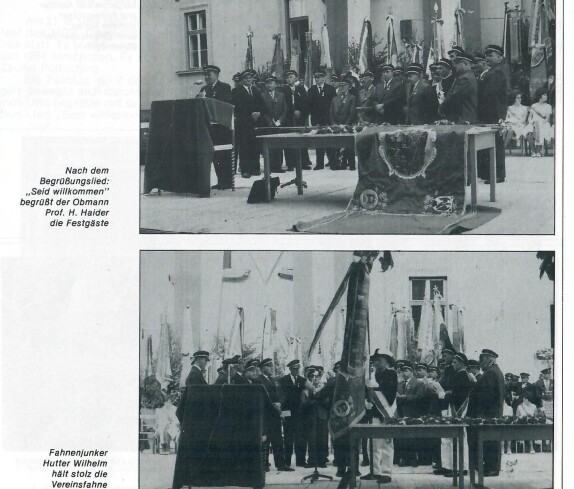 Fahnenweihe 1962
