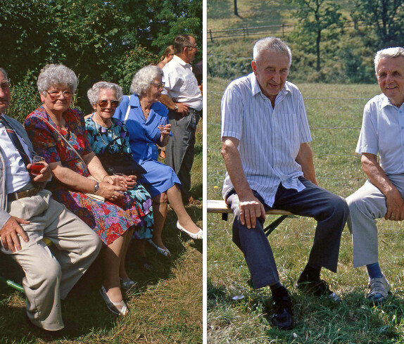 Besucher der Kirchweihe 1993