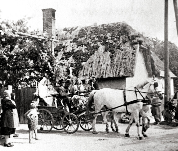 Hochzeit Kurz Johann und Hermine (geb. Amtmann), 1947