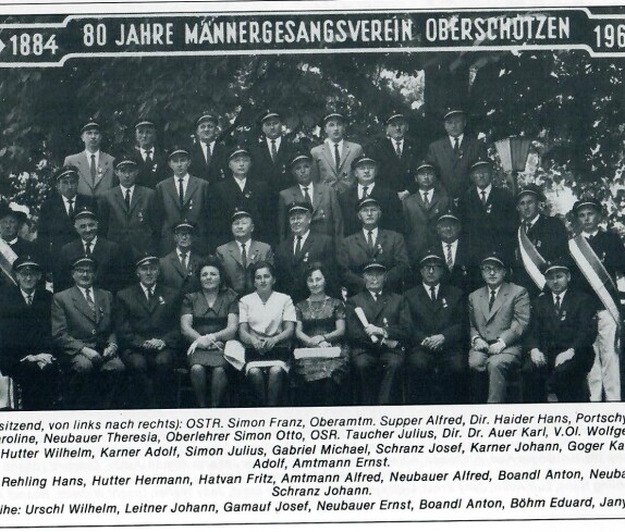 80 Jahre Männergesangsverein Oberschützen