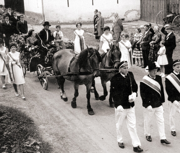 Gesangsverein Oberschützen - Fahnenweihe 1962