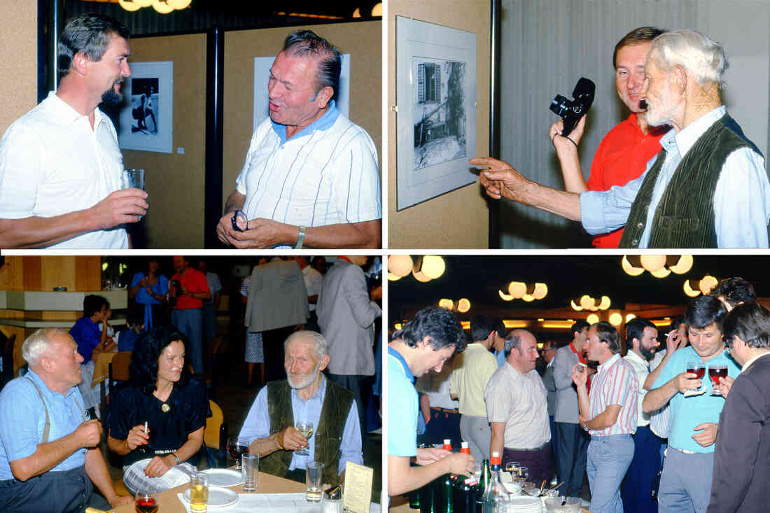 Fotoausstellung in Oberschützen, 14. Sept.  1987