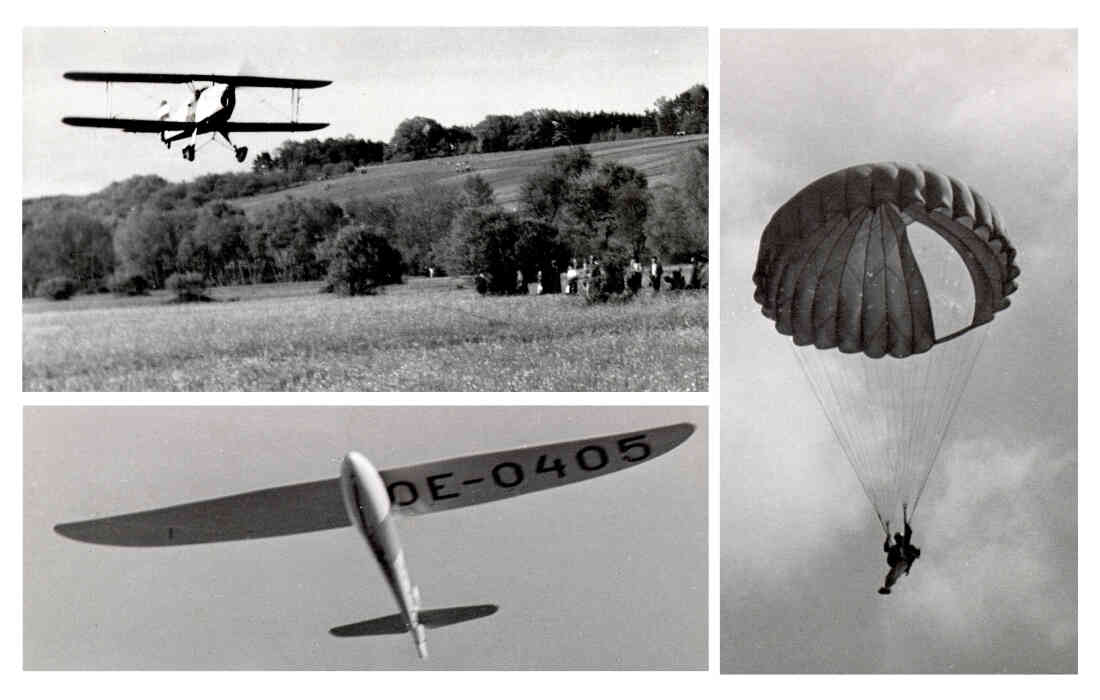 Großflugtag in Oberschützen, 12. Mai 1957