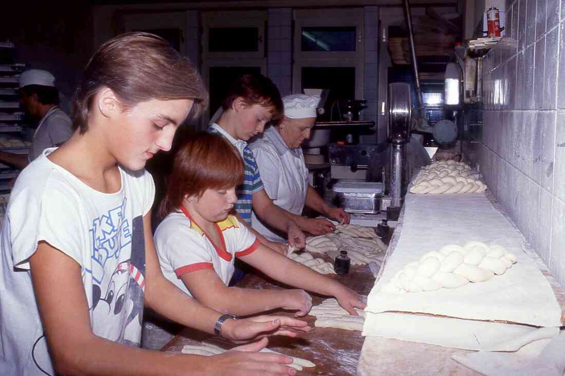 Allerheiligen in der Bäckerei Bayer in Oberschützen