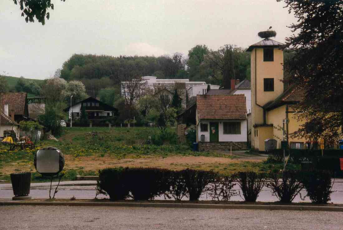 Hauptplatz - vor Bau des Gemeindezentrums