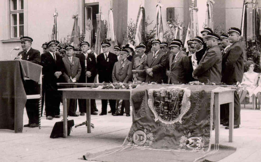 Gesangsverein Oberschützen - Fahnenwehe 1962