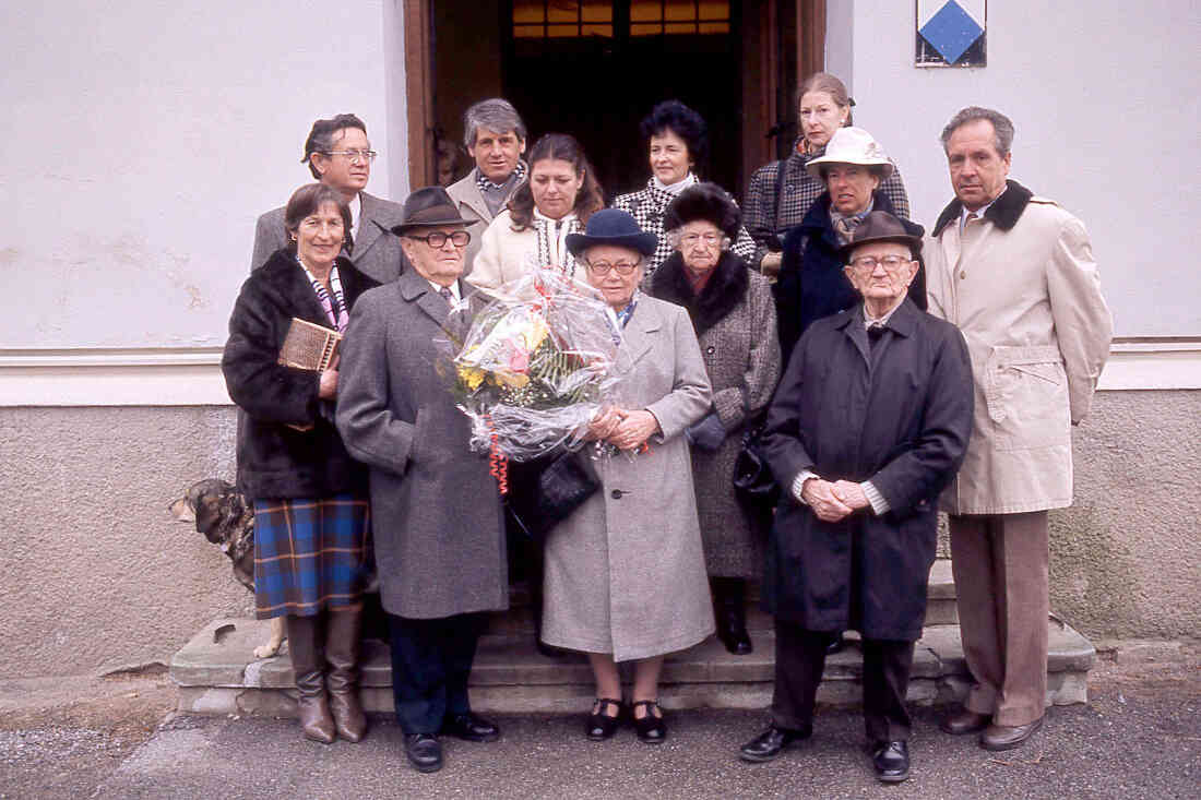 Verabschiedung Otto Simon - Familientreffen