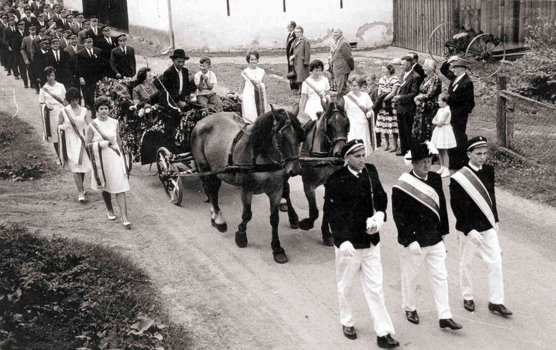 Gesangsverein Oberschützen - Fahnenweihe 1962